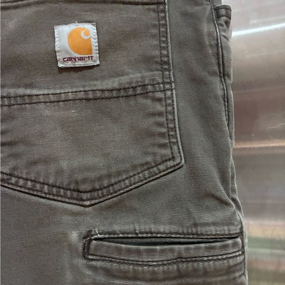 Carhartt Men’s Relaxed Fit Canvas Dungaree Workforce, Size 32x30 - Picture 12 of 16